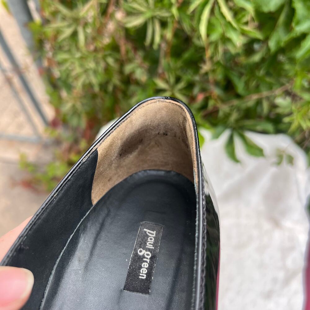 Paul Green Black Patent Leather Loafers - Picture 7 of 8
